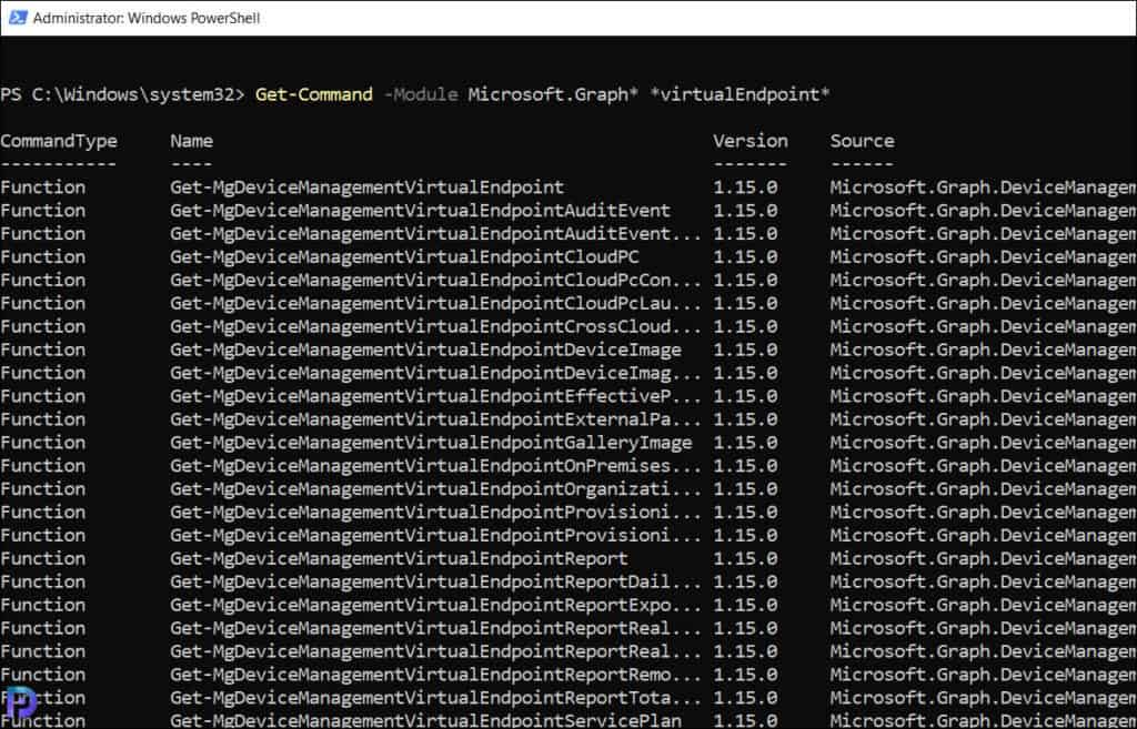 2 Best Methods to Access Windows 365 Cloud PC Audit Logs 5 Get all Cloud PC Graph endpoints