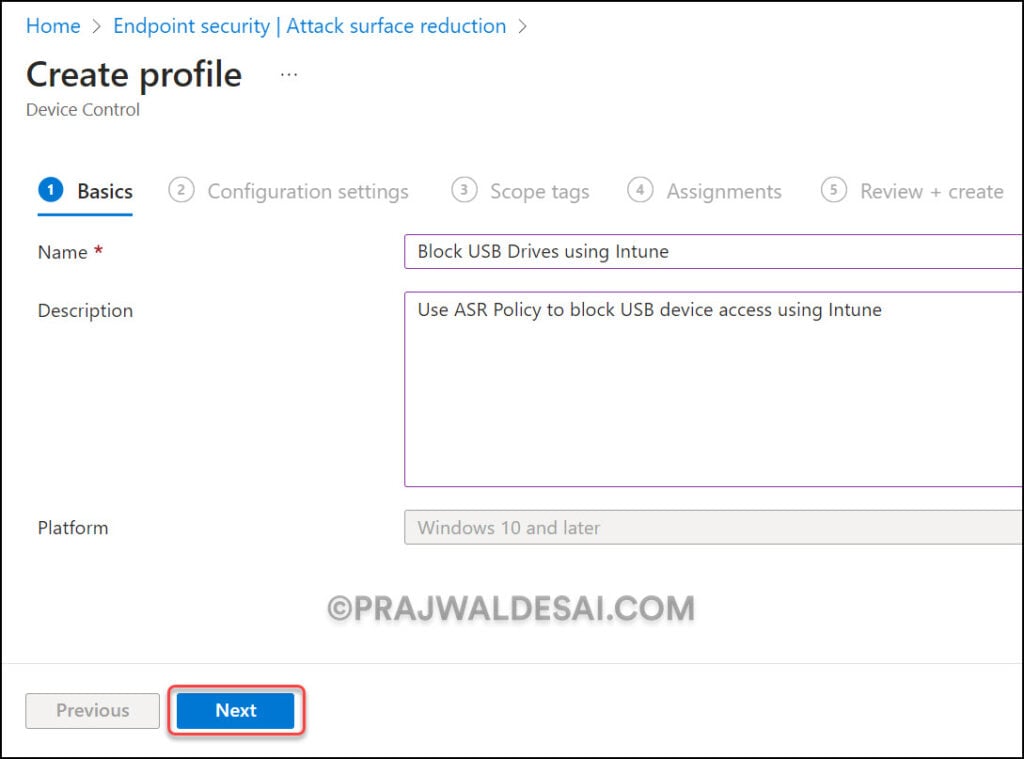 Block USB Drives using Intune - A Step-by-Step Guide 3 Block USB Drives using Intune