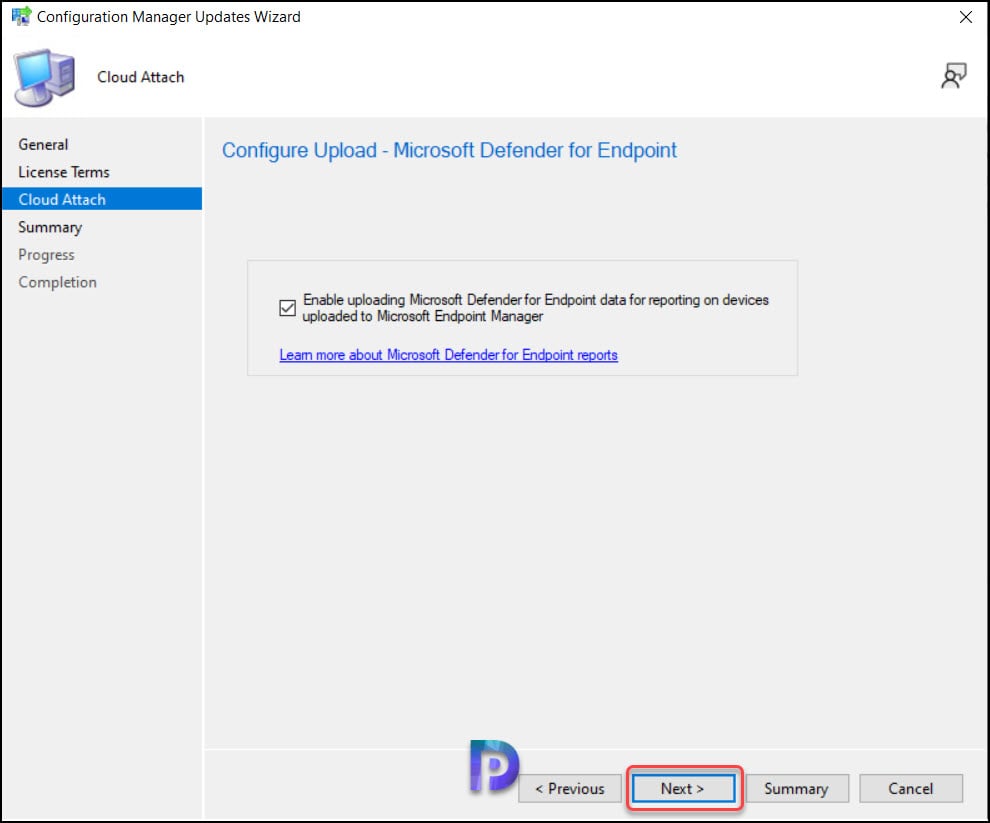 ConfigMgr 2303 Hotfix KB24721208 to Fix Slow data processing 4 Hotfix KB24721208 Cloud Attach Options