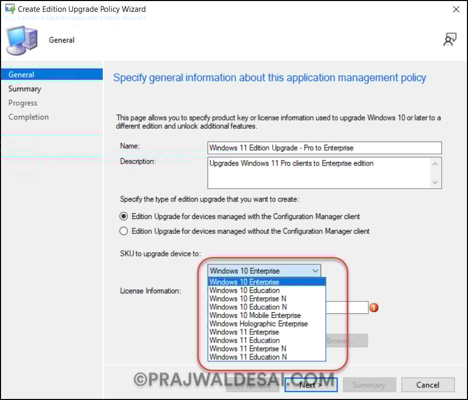 Top 10 ConfigMgr 2309 New Features 2 Upgrade the Edition of Windows 11 | ConfigMgr 2309 New Features