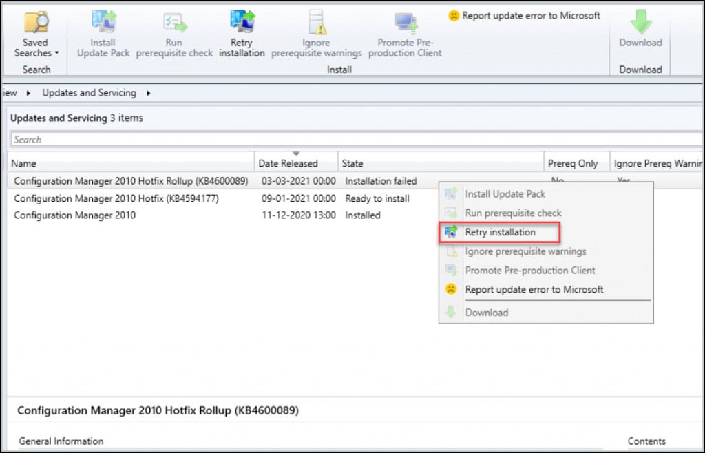 Fix ConfigMgr Database Upgrade Error 0x87d20b15 9 Fix ConfigMgr Database Upgrade Error 0x87d20b15