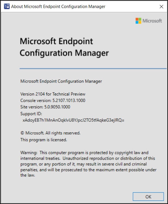 What's New in ConfigMgr Technical Preview 2104 6 Configuration Manager Technical Preview 2104