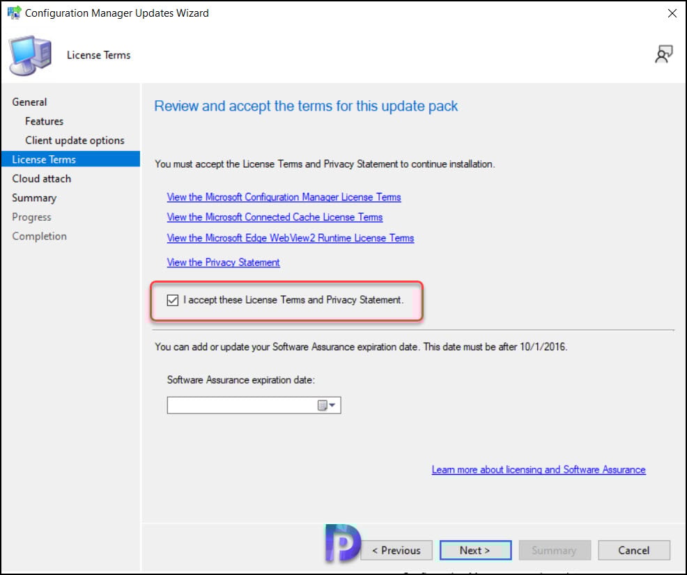 ConfigMgr Technical Preview 2307 New Features 5 SCCM 2307 Technical Preview License Terms