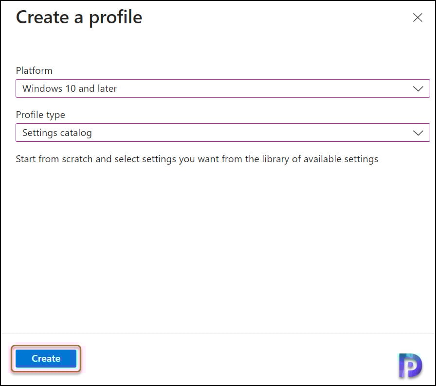 Configure Time Zone using Intune for Windows Devices 4 Create Configuration Profile to Configure Time Zone using Intune