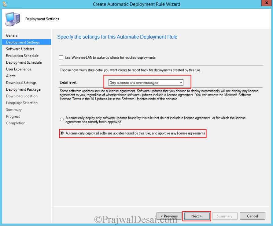 Create Automatic Deployment Rule In SCCM 3 Create Automatic Deployment Rule In SCCM 2012 R2