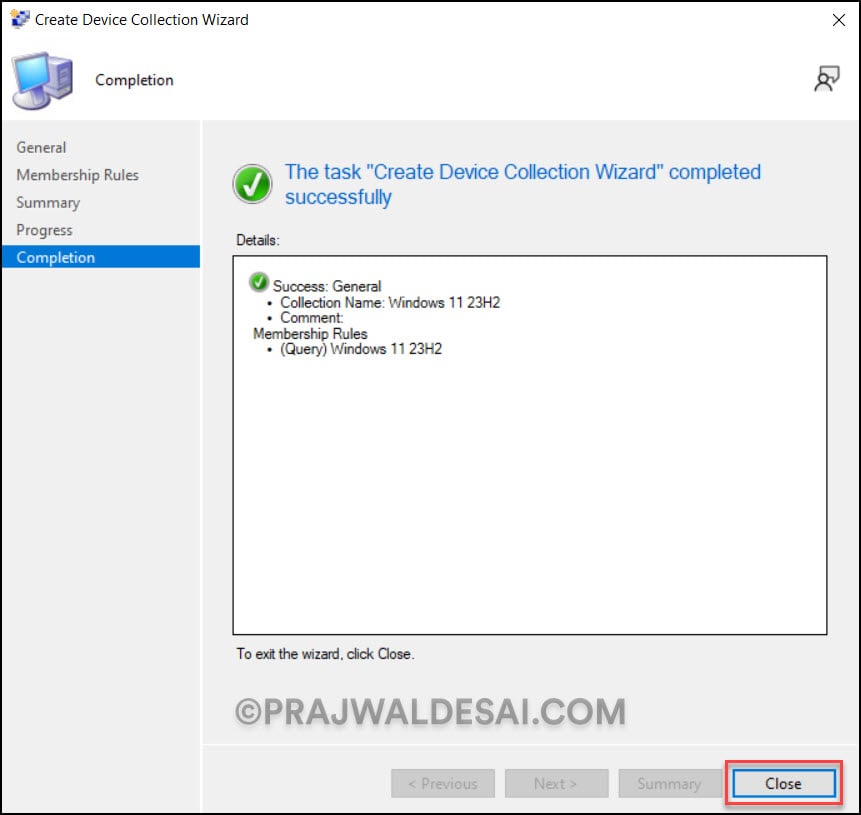 Create Windows 11 SCCM Device Collection 23H2 | 22H2 | 21H2 9 SCCM Device Collection for Windows 11 23H2