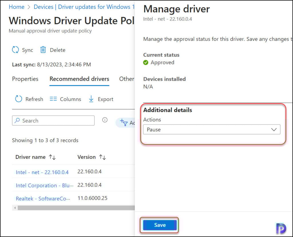 Manage Windows Driver Updates with Intune: A Complete Guide 15 Pause driver updates: Manage Windows Driver Updates with Intune