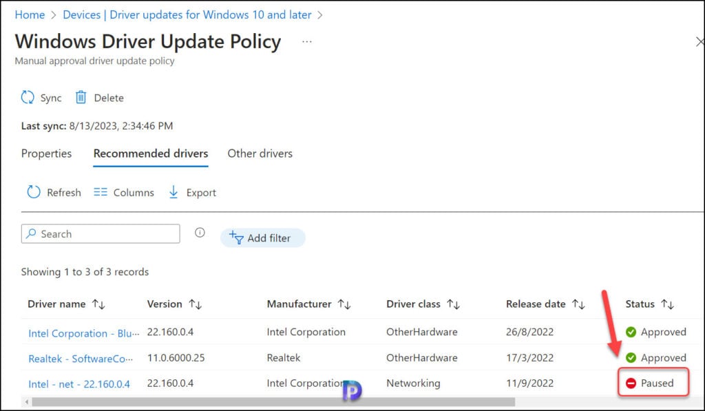 Manage Windows Driver Updates with Intune: A Complete Guide 16 Pause driver updates: Manage Windows Driver Updates with Intune