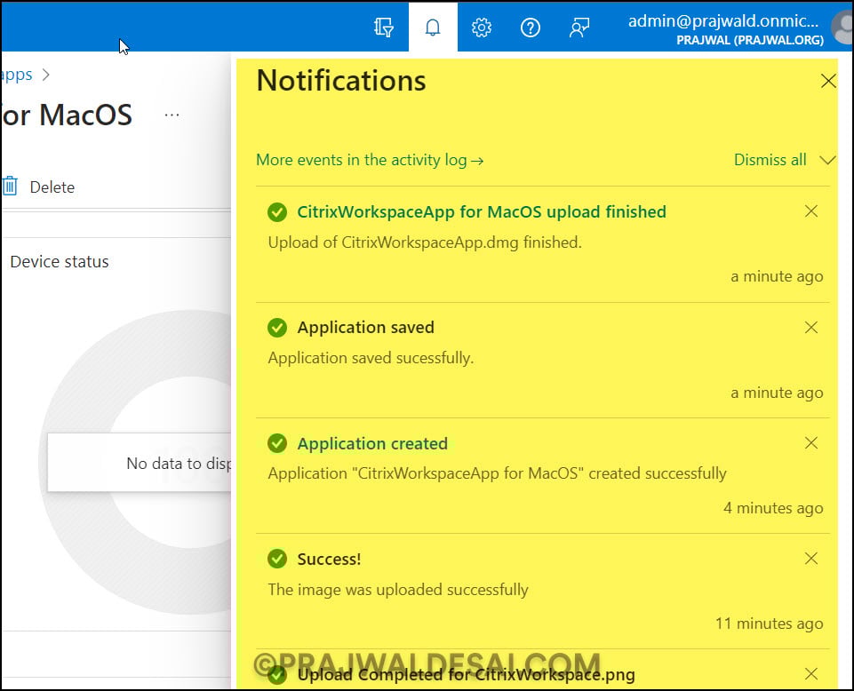 Intune: Deploy Citrix Workspace App for macOS Devices 18 Deploy Citrix Workspace App for macOS using Intune