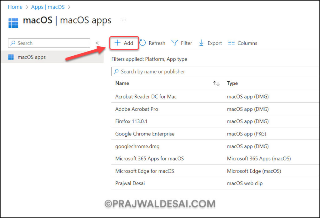 Intune: Deploy Citrix Workspace App for macOS Devices 9 Add Citrix Workspace MacOS DMG App in Intune