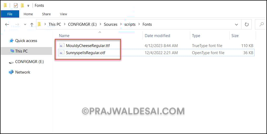 Deploy Fonts using Intune: 3 Proven Methods 1 Download the Font Files for Deployment