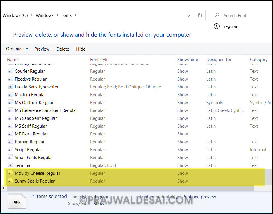 Deploy Fonts using Intune: 3 Proven Methods 15 End User Experience - Fonts Installation