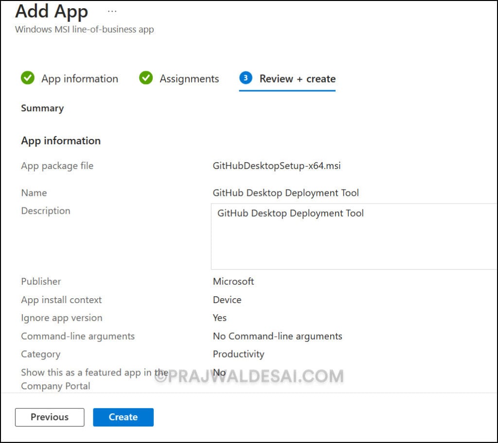 Deploy GitHub Desktop using Intune