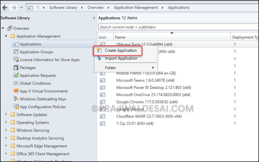 How to Deploy GitHub Desktop using Intune and SCCM 10 Create GitHub Desktop Application in SCCM