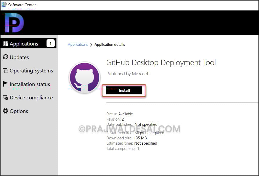 How to Deploy GitHub Desktop using Intune and SCCM 22 Test GitHub Desktop deployment on Client Computers