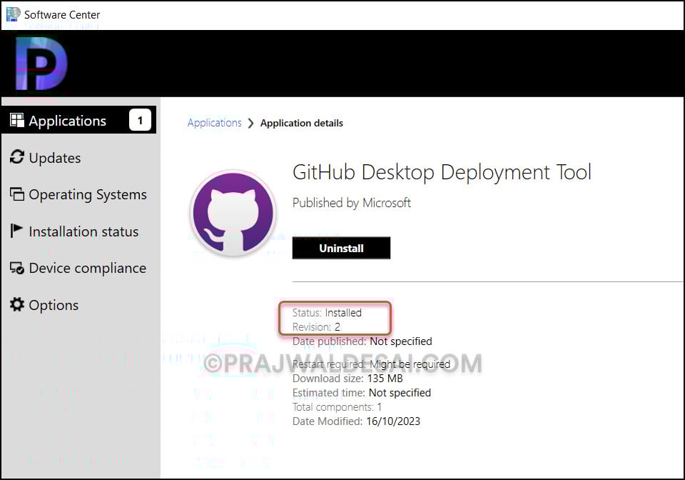 How to Deploy GitHub Desktop using Intune and SCCM 23 Test GitHub Desktop deployment on Client Computers
