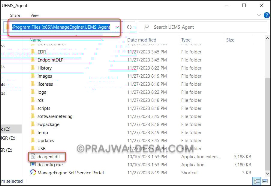 Deploy ManageEngine Endpoint Central Agent using Intune 12 Detection Rules for Endpoint Central Agent