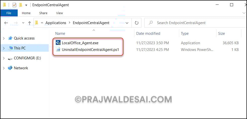 Deploy ManageEngine Endpoint Central Agent using Intune 3 ManageEngine Endpoint Central Agent Installer