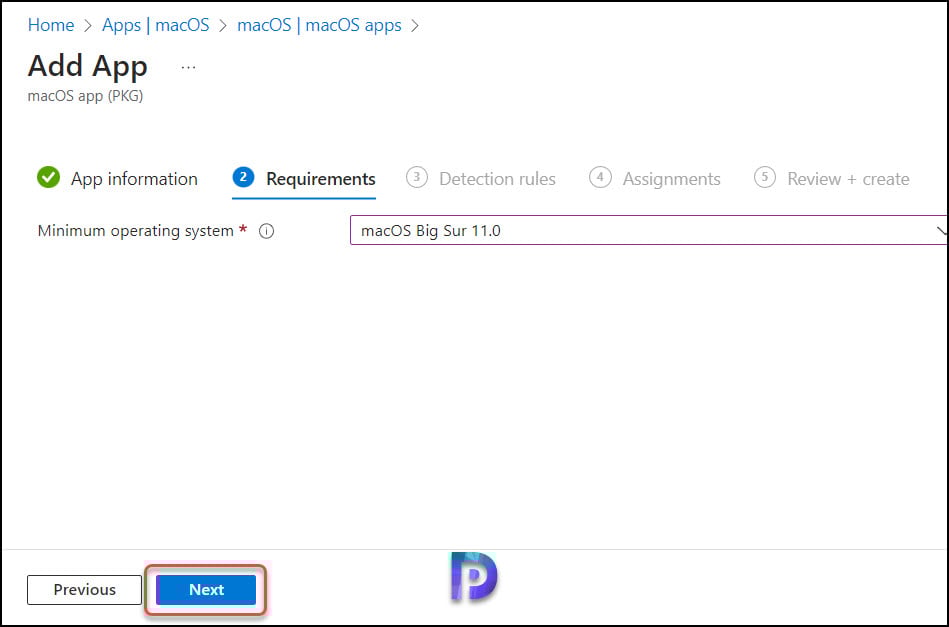 Deploy PKG Apps using Intune on macOS Devices 5 Configure PKG App OS Requirements