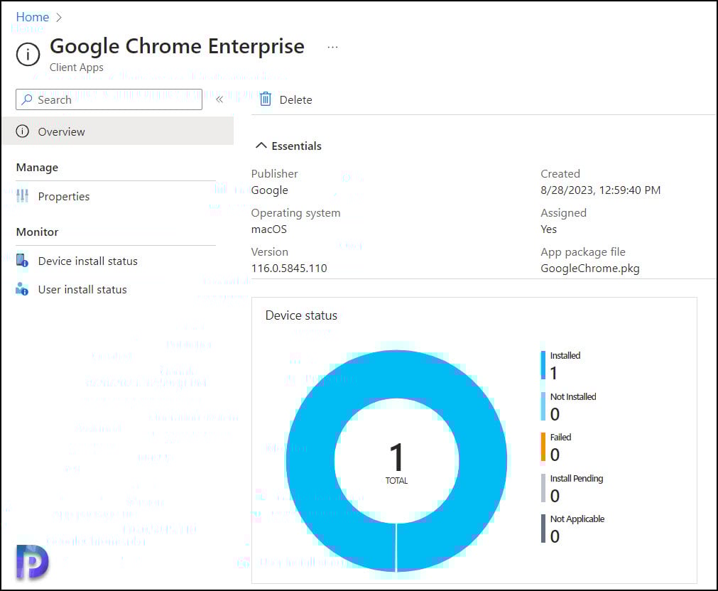 Deploy PKG Apps using Intune on macOS Devices 9 Monitor PKG App Deployment in Intune
