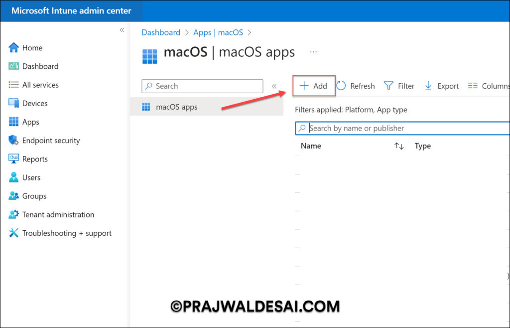 Deploy Royal TS for macOS using Intune 2 Deploy Royal TS for macOS using Intune