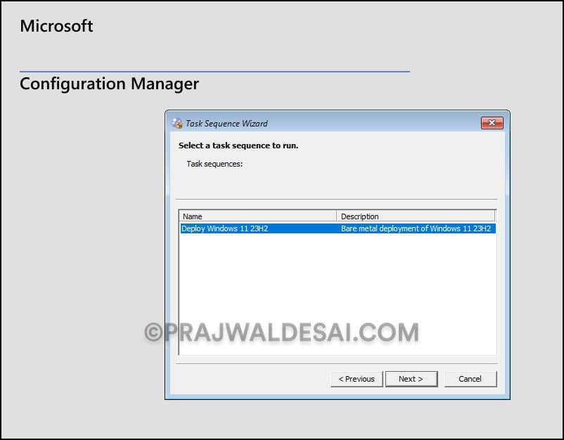 Deploy Windows 11 23H2 using ConfigMgr Task Sequence 26 Test Windows 11 23H2 Deployment