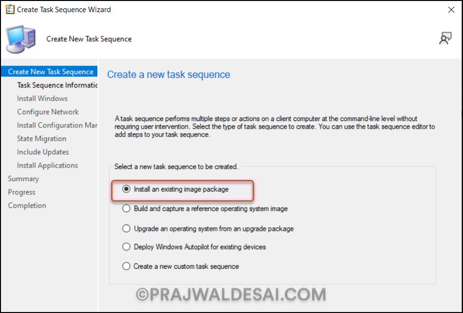 Deploy Windows 11 23H2 using ConfigMgr Task Sequence 9 Deploy Windows 11 23H2 using ConfigMgr Task Sequence