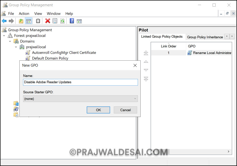 Disable Acrobat Reader Updates using GPO (Group Policy) 6 Disable Acrobat Reader Updates using GPO
