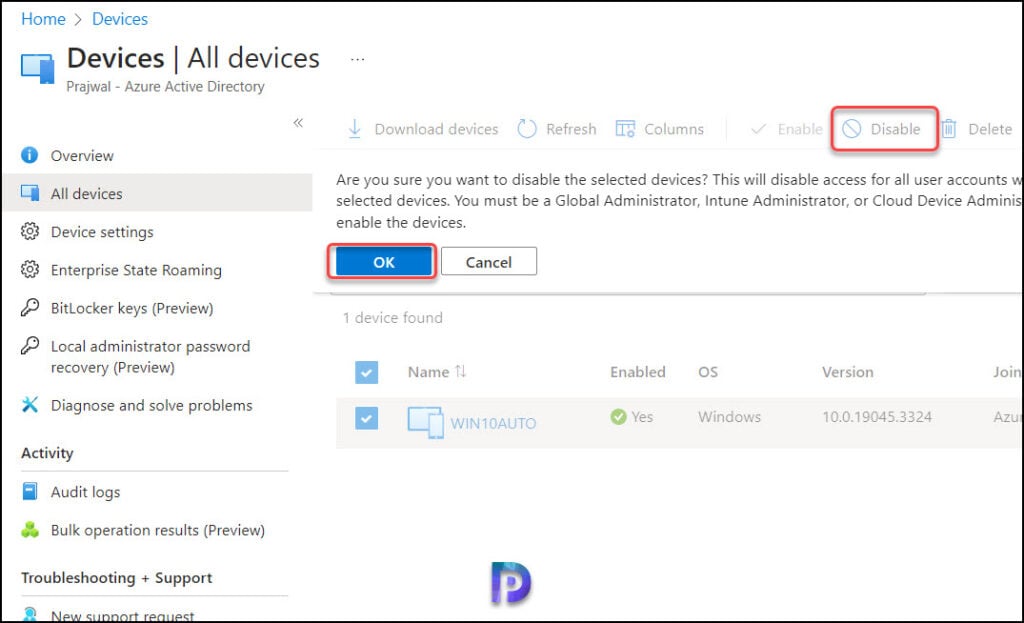 Delete Windows Autopilot Device from Intune and Entra ID 10 Disable Windows Autopilot Devices in Entra ID