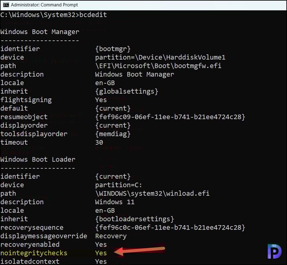 4 Ways to Disable Driver Signature Enforcement in Windows 11 9 Disable Driver Signature Enforcement using CMD Prompt