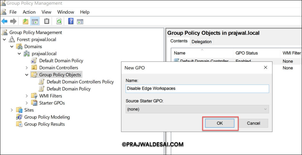 Disable Edge Workspaces using Group Policy (GPO) 1 Disable Edge Workspaces using Group Policy