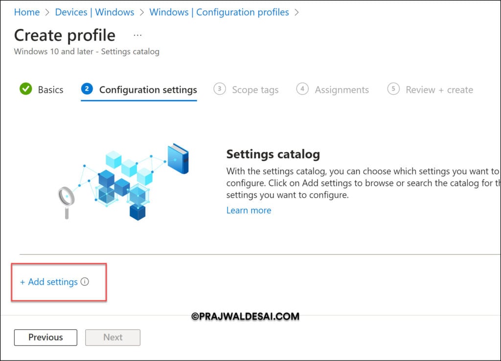 How to Disable Microsoft Edge Workspaces using Intune 5 Intune Settings Catalog