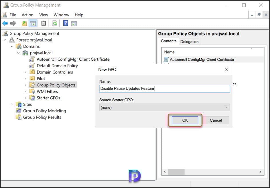 Disable Pause Updates using Intune | Group Policy (GPO) 13 Disable Pause Updates using Group Policy