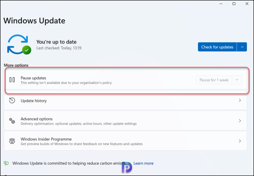 Disable Pause Updates using Intune | Group Policy (GPO) 16 Using a GPO to Disable Pause Updates feature