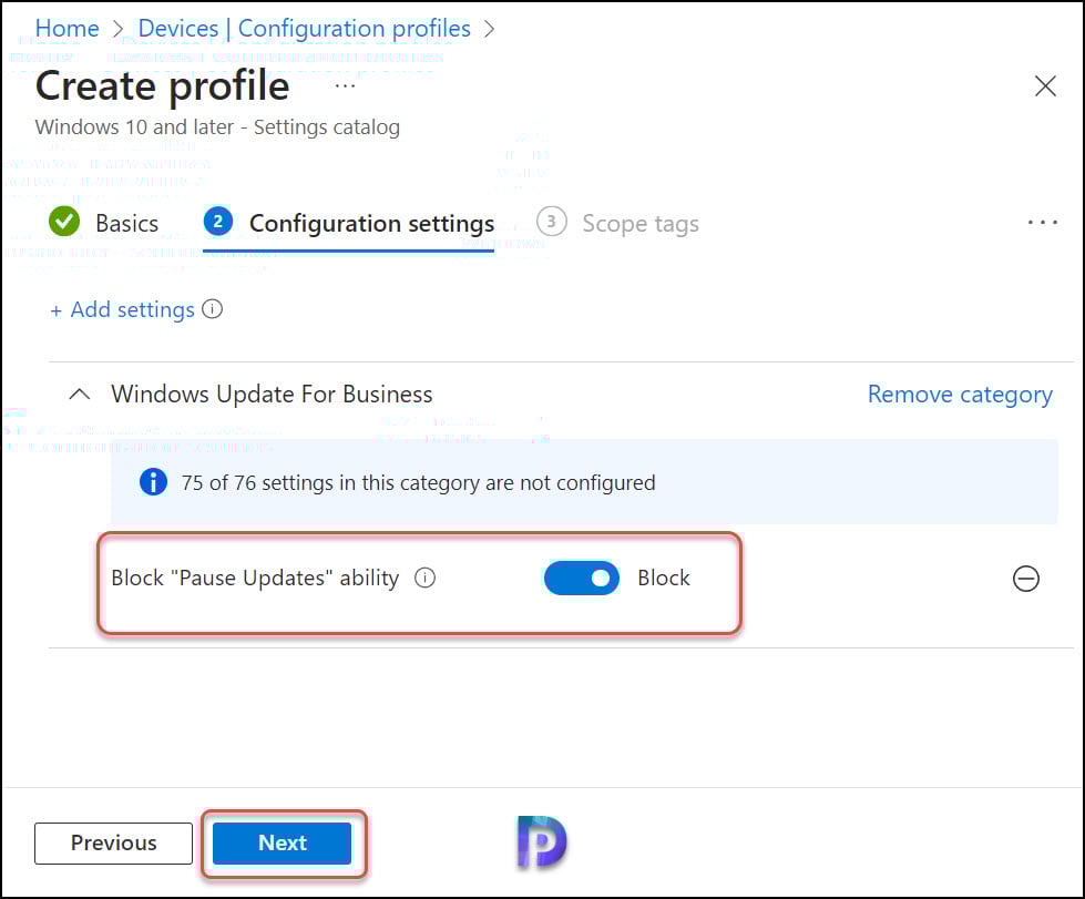 Disable Pause Updates using Intune | Group Policy (GPO) 6 Enable Block Pause Updates Ability with Intune