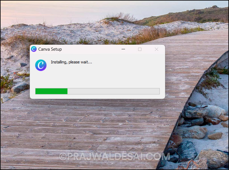 2 Best Ways to Install Canva on Windows 4 Install Canva on Windows using Setup Installer