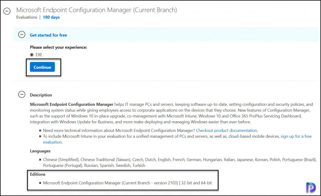 Easy Guide to Download SCCM 2103 Baseline Version 1 Download SCCM 2103 Baseline Version