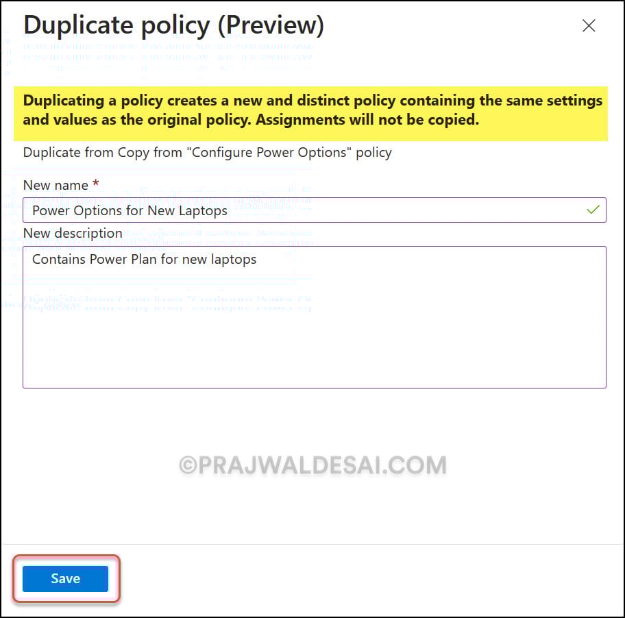 Easily Duplicate Settings Catalog Policy In Intune 2 Duplicate Settings Catalog Policy In Intune
