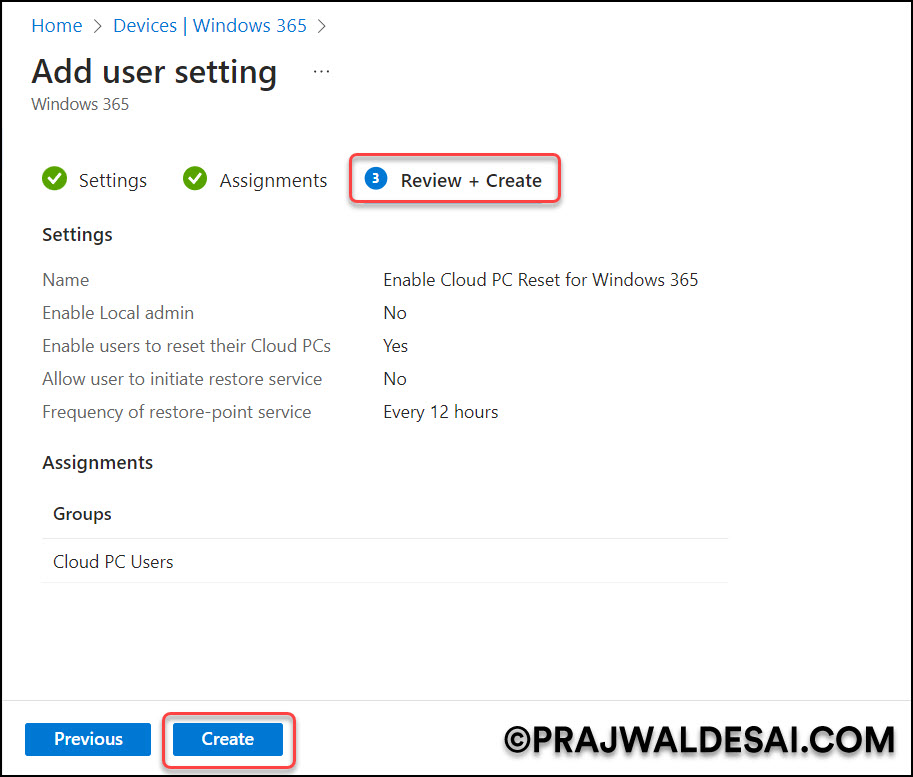 Windows 365: Enable Cloud PC Reset Option for Users 5 Enable Cloud PC Reset Option for Users in Windows 365