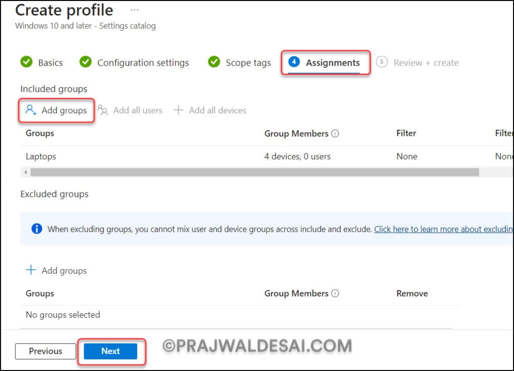 Enable Screen Saver on Windows using Intune 9 Assignments: Enable Screen Saver on Windows using Intune