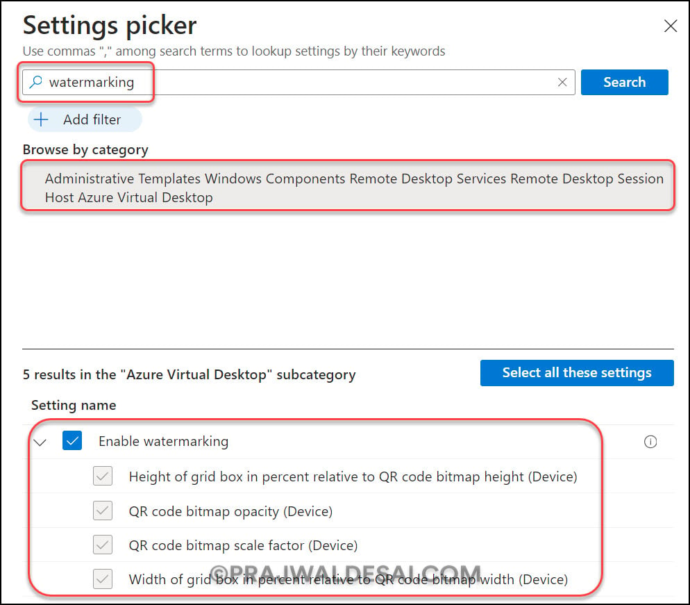 Enable Watermarking for Windows 365 Cloud PCs