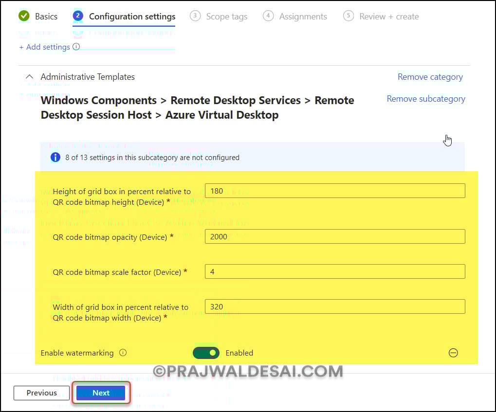 Enable Watermarking for Windows 365 Cloud PCs 4 Enable Watermarking for Windows 365 Cloud PCs