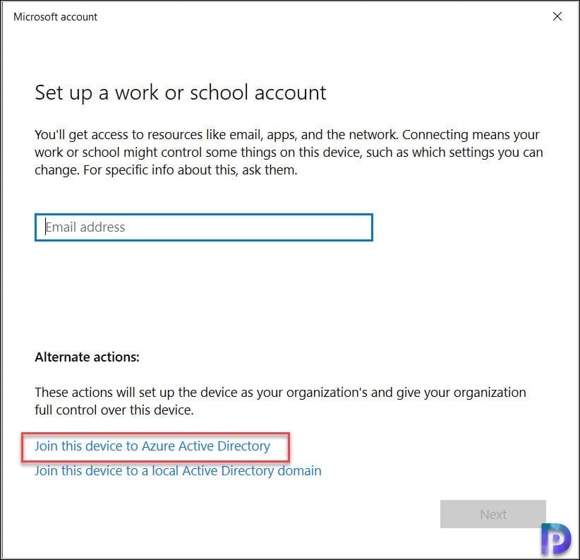 Enroll Windows 10 devices in Intune | Endpoint Manager 3 Join this device to Azure Active Directory
