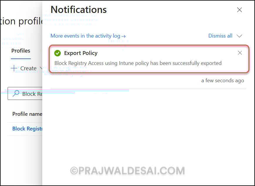 Import and Export Settings Catalog Policies in Intune 3 Export Settings Catalog Policies in Intune