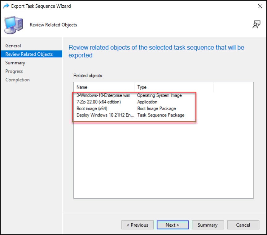 Find SCCM Task Sequence References Dependencies 4 Export Task Sequence Dependencies in SCCM