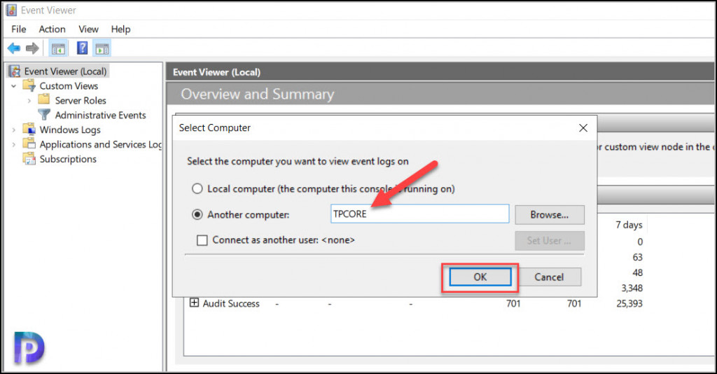 Find Who Restarted Windows Server Core - Bonus Guide 7 Connect to Event Viewer on Windows Server Core