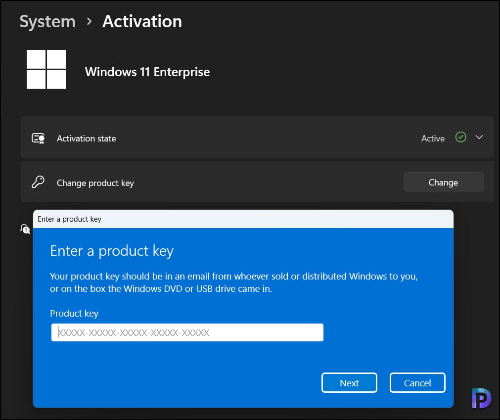 Fix Windows Activation Error 0x80072ee7 using 3 Easy Methods 3 Windows 11 Activation Settings - Change Product Key
