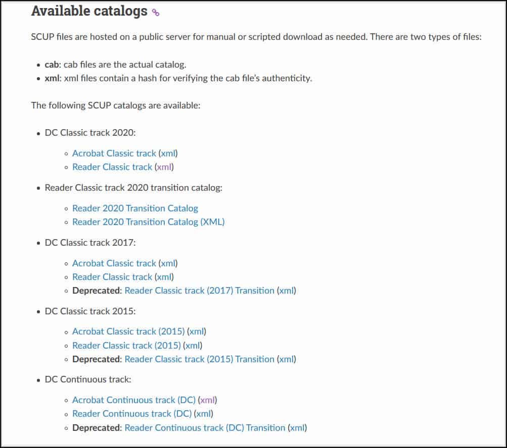 How to Add Adobe Custom Catalog in SCCM 1 Download Adobe Custom Catalog