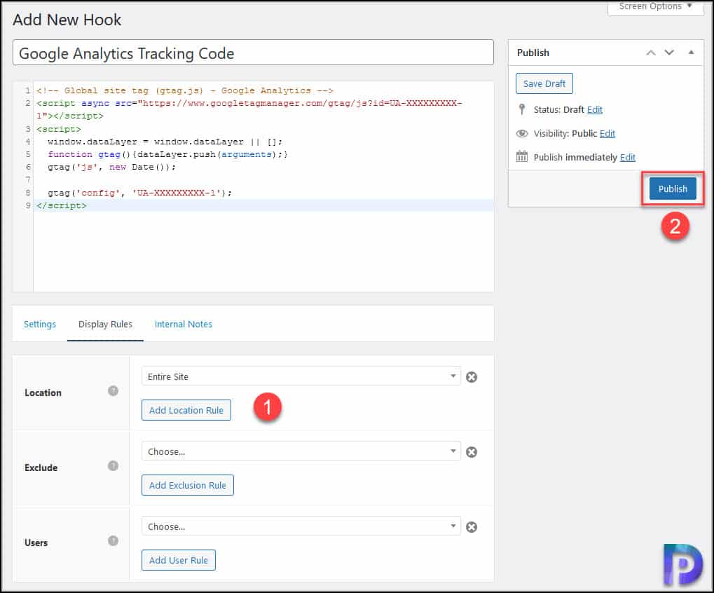 How to Add Google Analytics To GeneratePress 5 Add Google Analytics To GeneratePress