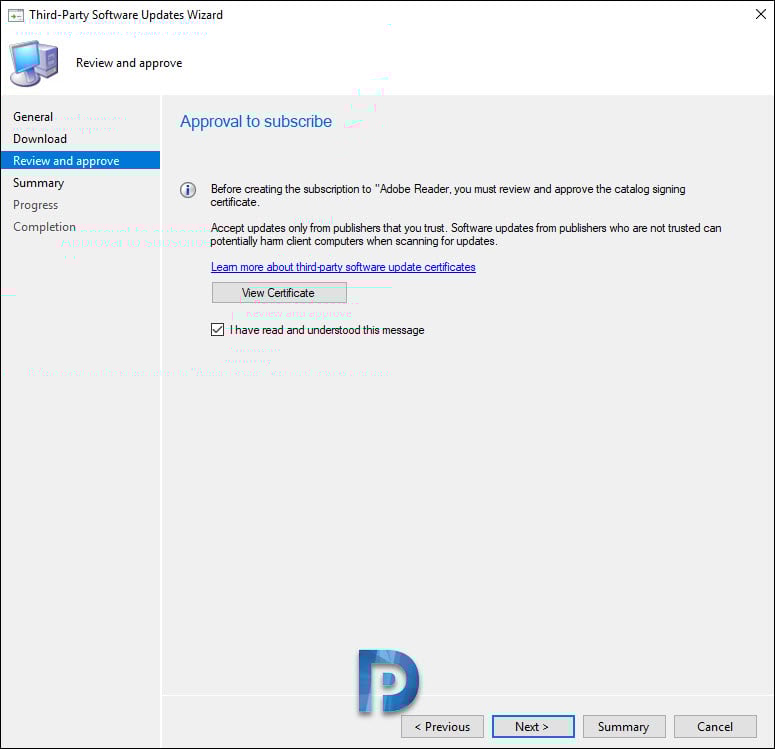Enable and Configure SCCM Third-Party Software Updates 13 Subscribe to SCCM Third-Party Catalog | Configure Third-Party Updates in SCCM